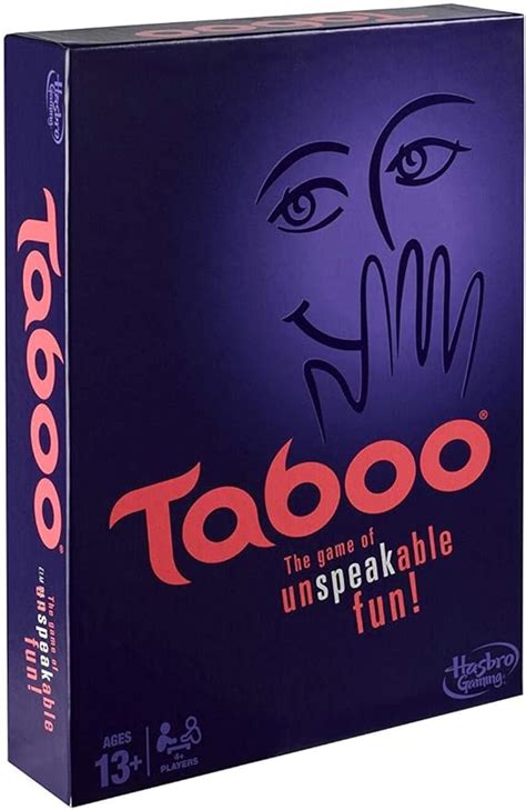 taboo board game for adults|Amazon.com: Hasbro Gaming Taboo Board Game : Toys & Games.